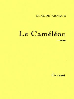 cover image of Le caméléon
